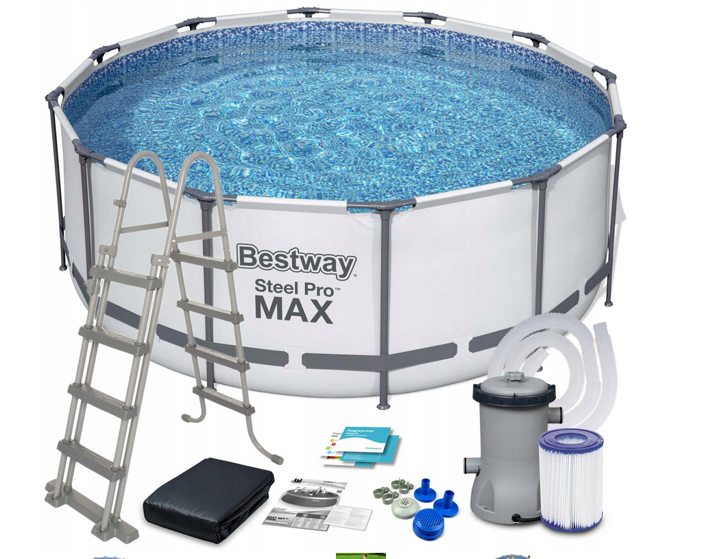 Каркасний басейн Bestway 366x122 комплект 11в1 56420