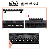 Планка для цівки KeyMod 3 Slot Picatinny/Weaver, фото 8