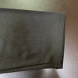 Бриджі велосипедки жіночі стрейч трикотаж збільшеного розміру чорні 3XL, фото 4