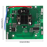 Плата захисту PCM, BMS 5S 20A 21V для Li-ion/Li-Pol Контролер заряду/розряджання, фото 7