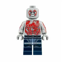 Лего фигурка супер герои Marvel / Марвел Лего минифигурка Дракс Разрушитель