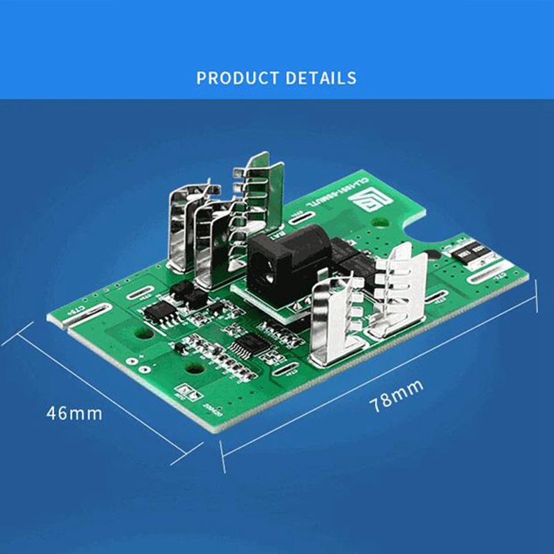 Плата захисту PCM, BMS 5S 40A 21V для Li-ion/Li-Pol Контролер заряду/розряджання