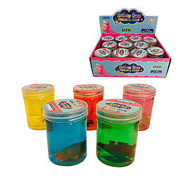 064-2 Лізун Тварини, мікс кольорів, у банці, 12 штук у коробці