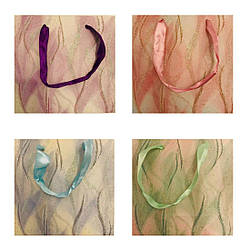 009 XS-3 BL Пакет подарунковий 15х6х14,5 см, 4 різновиди