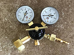 Редуктор вуглекислотний балонний УР-6 стандартний габарит виробництва CHINA (силуміновий, алюмінієвий)