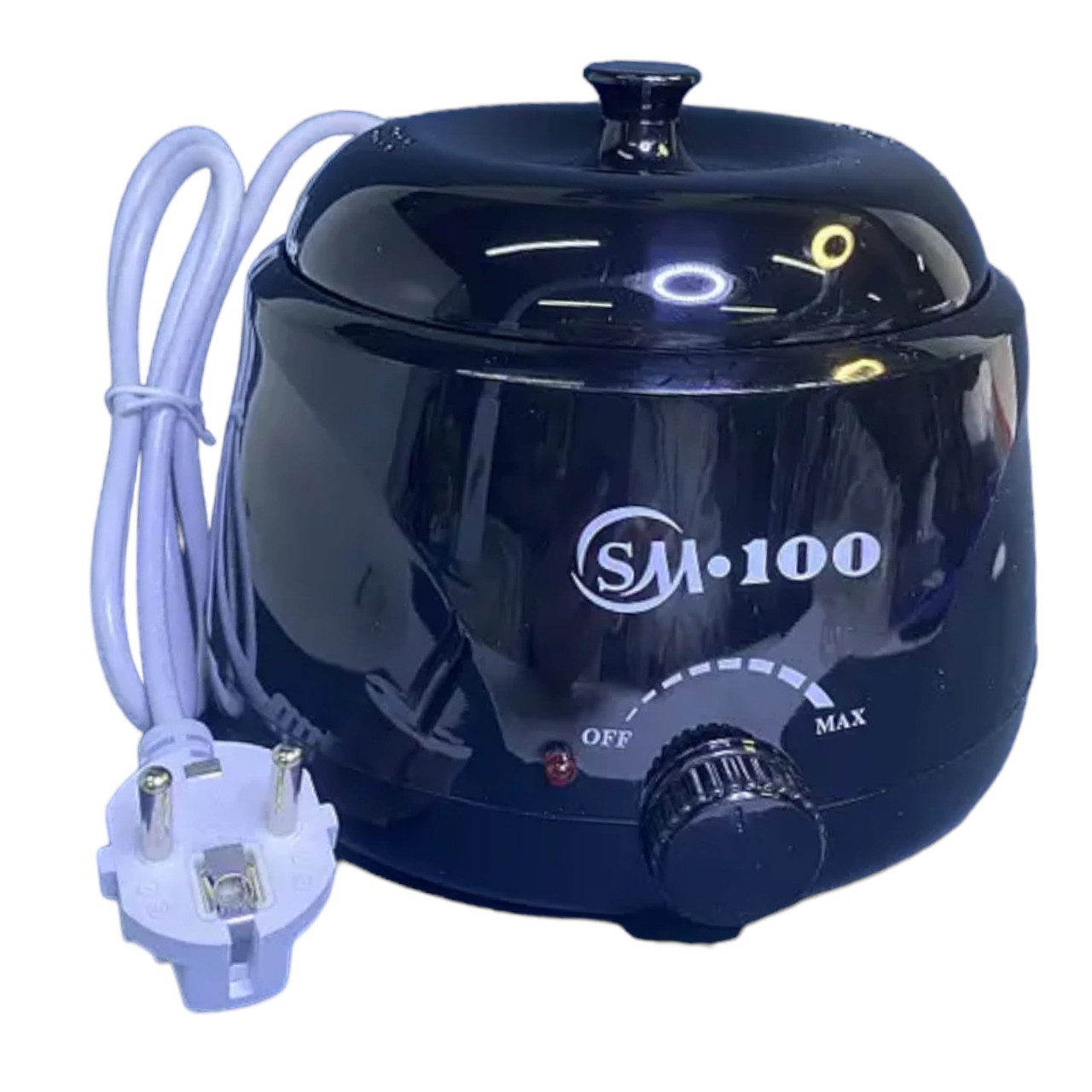 Воскоплав баночний для депіляції SM-100, 100 Вт чорний