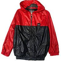 Вітровка для хлопчика р.110-134 см Весняна червона куртка для хлопчика