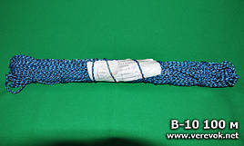 Шнур поліпропіленовий плетений Ø3 мм, Київ, колір різний!