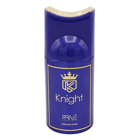 Парфумерний чоловічий дезодорант спрей для тіла Prive Parfums Knight 250 мл із деревним ароматом