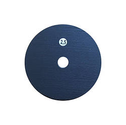 Металевий диск, блін 2,5 кг на гриф 50 мм, з покриттям