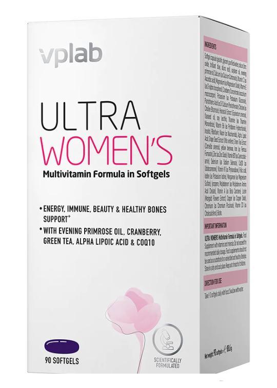 Вітаміни для жінок VpLab Ultra Women's Multivitamin Formula 90 softgels