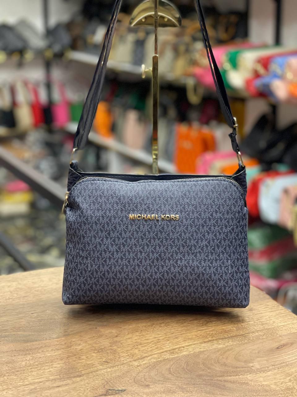 Сумка синя жіноча Michael Kors Клатч Сумка Майкл Корс Крос-боді (ID ...