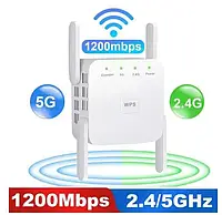 Wi-Fi ретранслятор двухдиапазонный 1200M WD-R1203U