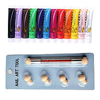 Набір для дизайну нігтів з аеропуфом