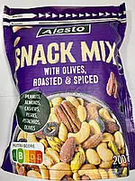 Мікс горіхів Alesto Snack Mix з оливками 200г.Німеччина