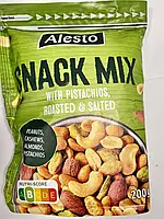 Мікс горіхів Alesto Snack Mix з фісташкою 200г.Німеччина