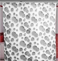 Тканевая шторка для ванной комнаты "Side" тканевая Miranda (Миранда), размер 180х200 см., Турция