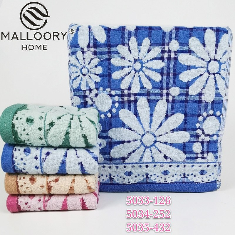 Рушник для обличчя та рук "Квіточка і полосочка 2" | 50х100 см, фото 1