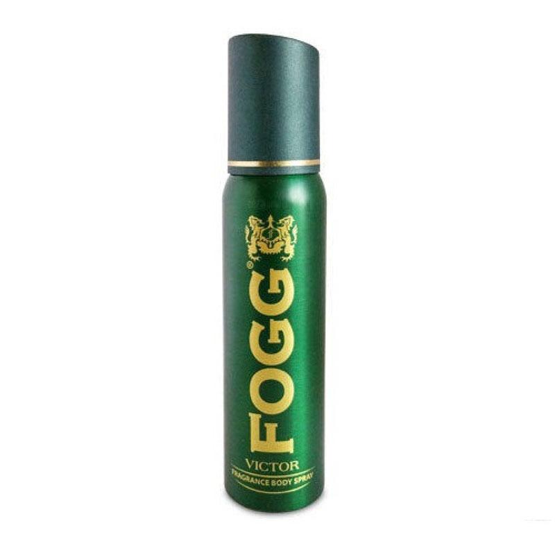 Парфумований чоловічий дезодорант спрей освіжний для тіла Fogg Victor 120 мл, 24 години Індія