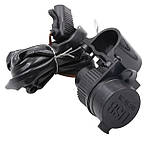 Юсб зарядка USB 10w на кермо мотоцикла мопеда скутера, фото 7