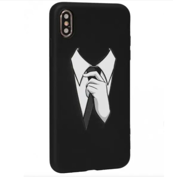 Чохол накладка Viva Print Case для iPhone 11 Pro Max (26) (Black Tie), фото 1