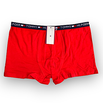 Труси чоловічі боксери бавовна Tommy Hilfiger THU, червоні, розмір 3XL (52-54), 03746