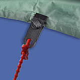 Хомут господарський багаторазовий 240 мм червоний Тірапласт 30 шт, фото 5