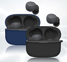 Силіконовий чохол із карабіном для Sony LinkBuds S WF-LS900N червоний, фото 3