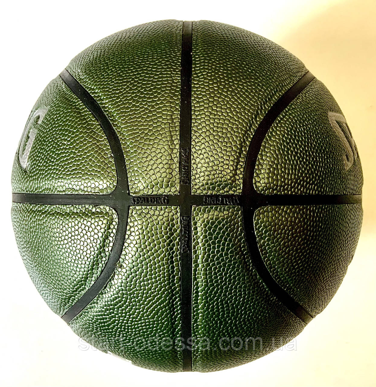 Мяч баскетбольный SPALD №7 серебристо/зеленый - фото 3 - id-p644518538