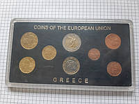 Набор Монеты Европейского союза Греция