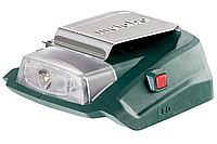 Силовой адаптер + фонарик для аккумуляторных блоков Metabo PA 14.4 - 18 LED-USB (600288000)