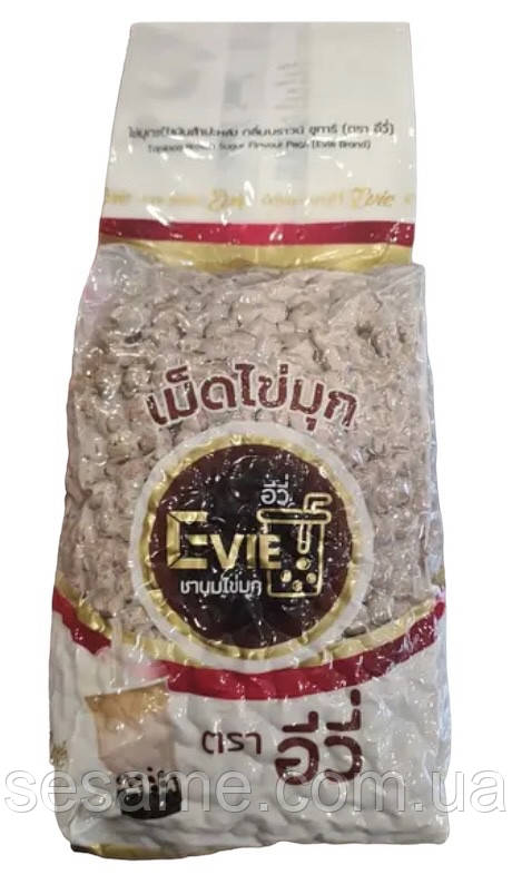 Кульки з тапіоки Бабл Ті перлини Tapioca Pearl bubble tea 1kg (Таїланд)