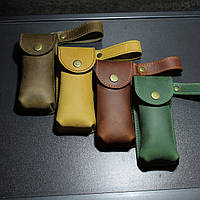 Чехол кожаный для мультитула, раскладного ножа, фонарика. Много цветов