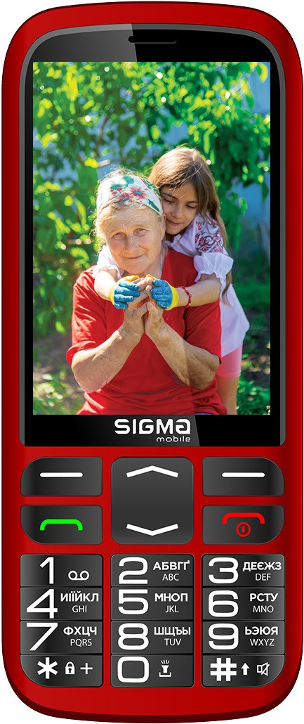 Sigma mobile Comfort 50 Optima Type-C Dual Sim red UA, фото 1
