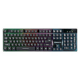 Клавіатура REAL-EL 8700 Gaming Backlit, black