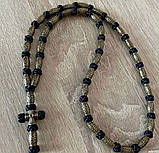 Чотки плетені з металевими вставками, фото 2