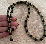 Чотки плетені з металевими вставками, фото 3