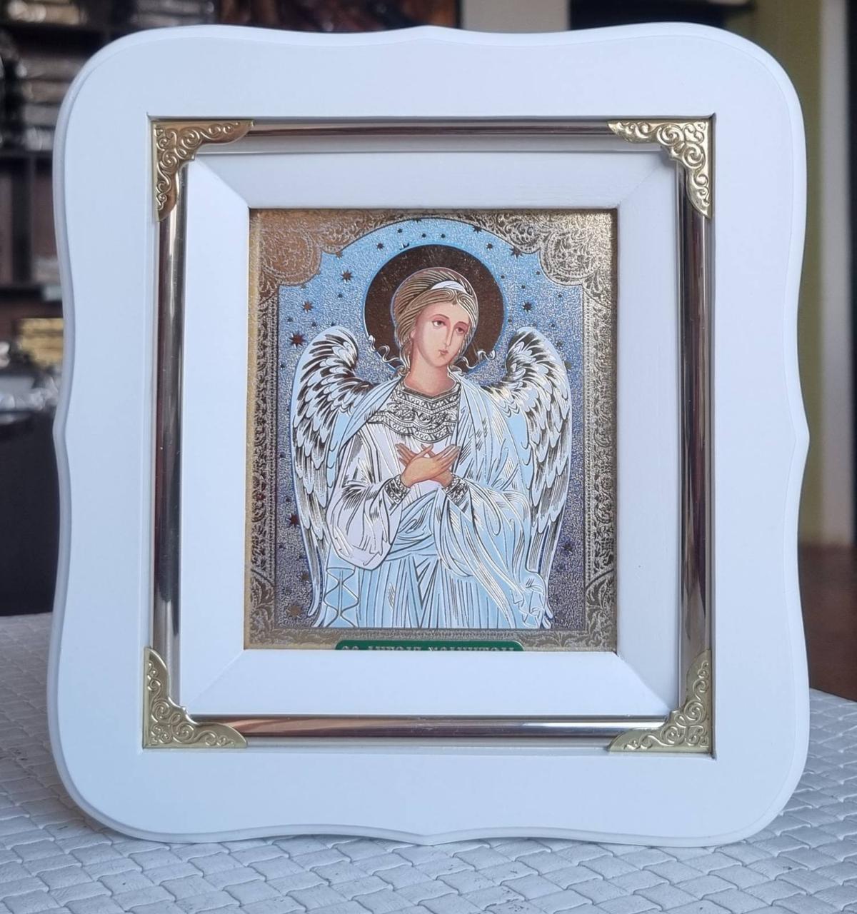 Ікона Ангел-покровитель з молдингом 19*17см, фото 1