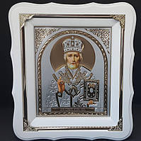 Икона Николай Милосердный для дома 24*21см