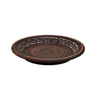 Тарелка глиняная 195мм (ангоб) KR5075-3