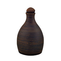 Пляшка глиняна 1л (гладка) KR5055-1