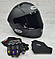 Мотошолом Інтеграл SOMAN SM200MS + КОМПЛЕКТ у Подарунок ( рукавиці, Балаклава), фото 4