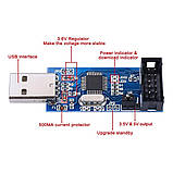 Програматор AVR Arduino Usbasp ATMEGA8A (3.3В і 5В), фото 5