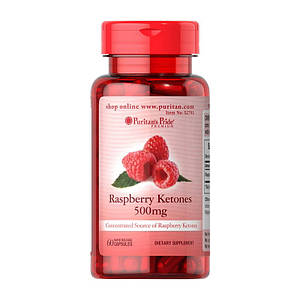 Puritan's Pride Raspberry Ketones 500 mg 60 caps