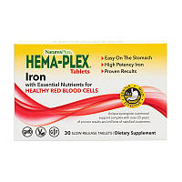 Natures Plus Hema-Plex Iron 30 tab