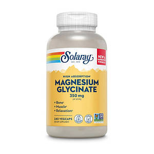 Solaray Magnesium Glycinate 350 mg 240 veg caps