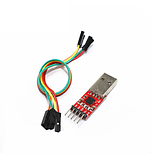 Перетворювач інтерфейсів CP2102 USB — TTL UART STC, фото 4