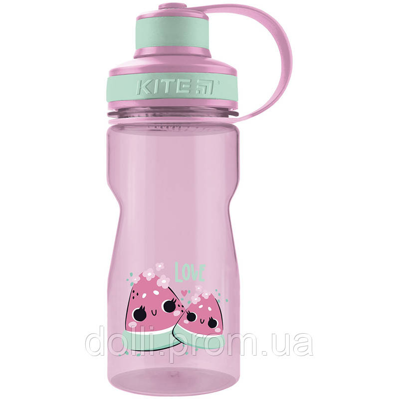 Пляшка для води Kite Love K23-397-1, 500 мл, рожева