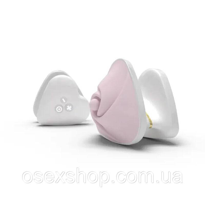 Вібратор для клітора Mystim Heart ́s Desire White, 8 режимів, дуже потужний, фото 1