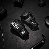 Боксерські рукавиці Phantom Muay Thai Black 10 унцій (бинти в подарунок), фото 11